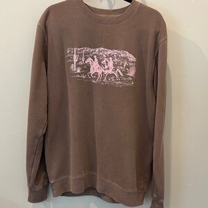 Western Crew Neck